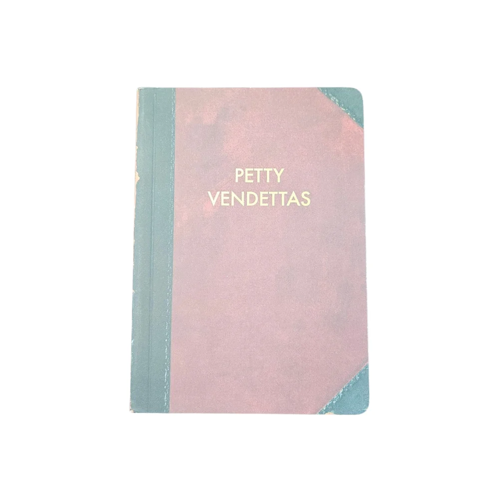 NWT - Petty Vendettas Red and Black Notebook Journal